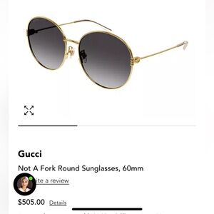 Brand New Gucci Sunglasses